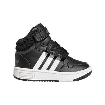 Adidas GW0408 Hoops Mid 3.0 Ac I Siyah Unisex Bebek Spor Ayakkabı