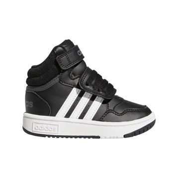 Adidas GW0408 Hoops Mid 3.0 Ac I Siyah Unisex Bebek Spor Ayakkabı