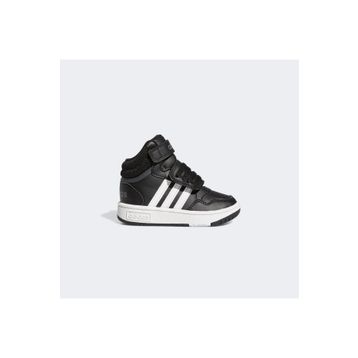Adidas GW0408 Hoops Mid 3.0 Ac I Siyah Unisex Bebek Spor Ayakkabı