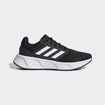 Adidas GW3847 Galaxy 6 Kadın Siyah Beyaz Koşu Spor Ayakkabı