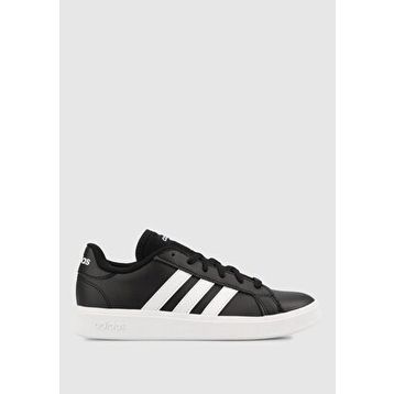 Adidas GW9262 Grand Court TD Lifestyle Siyah Beyaz Unisex Spor Ayakkabı