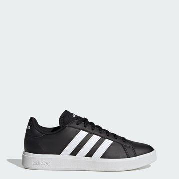 Adidas GW9262 Grand Court TD Lifestyle Siyah Beyaz Unisex Spor Ayakkabı