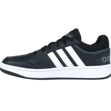 Adidas GY5432 Hoops 3.0 Siyah Beyaz Gri Lifestyle Erkek Sneaker Ayakkabı