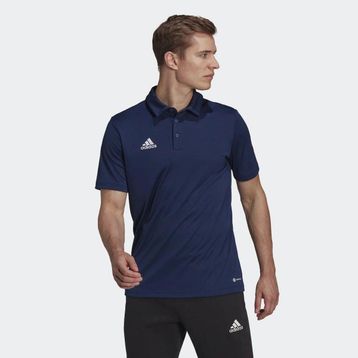 Adidas H57487 Mavi ENT22 Polo Yaka Futbol Erkek T-Shirt