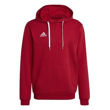 Adidas H57514 Entrada 22 Sweat Hoodie Kırmızı Futbol Erkek Sweatshirt