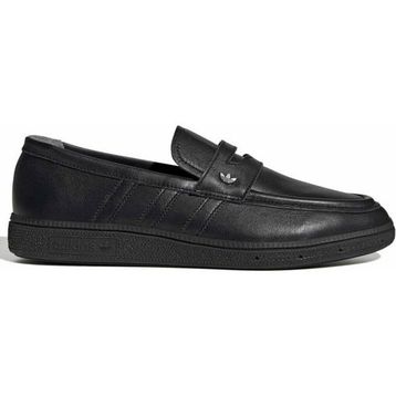 Adidas Handball Spezial Loafer KJ5786 Core Black Grey Three Siyah Gri Deri Unisex Loafer Ayakkabı