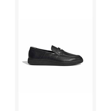 Adidas Handball Spezial Loafer KJ5786 Core Black Grey Three Siyah Gri Deri Unisex Loafer Ayakkabı