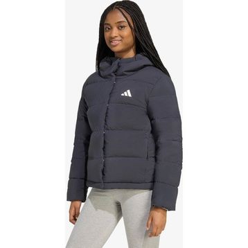 Adidas Helionic Climawarm Dolgulu Kapüşonlu Kadın Siyah Outdoor Montu
