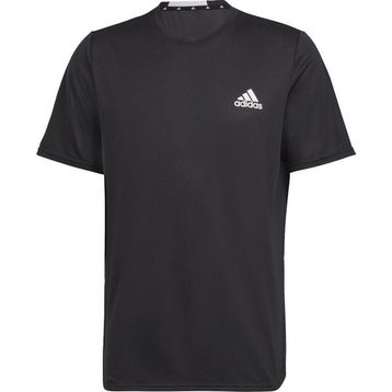 Adidas HF7214 D2M Tee Black Aeroready Designed For Movement Siyah Erkek T-shirt