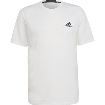 Adidas HF7215 Aeroready Designed for Movement Beyaz Erkek T-Shirt