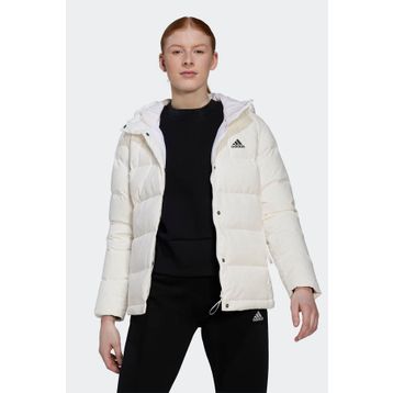 Adidas HG4887 W Helionic Ho J Beyaz Kadın Günlük Mont
