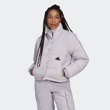 Adidas HM2902 Mor Kadın Mont
