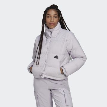 Adidas HM2902 Mor Kadın Mont