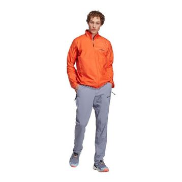 Adidas HM4027 Turuncu Uzun Cepli Erkek Ceket
