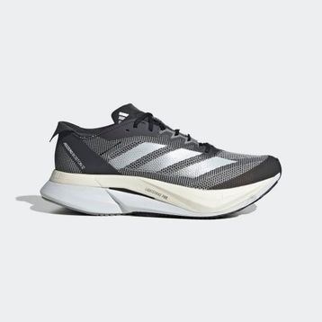 Adidas HQ2171 Adizero Boston 12 Siyah Kadın Koşu Spor Ayakkabı