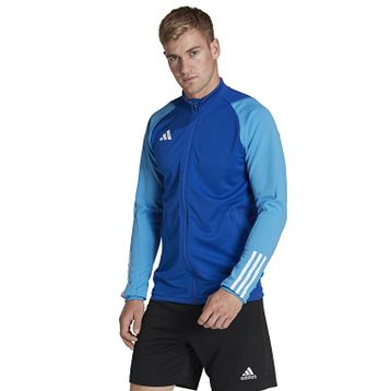 Adidas HU1305 TIRO23 C Tr Jkt Mavi Futbol Antrenman Erkek Ceketi