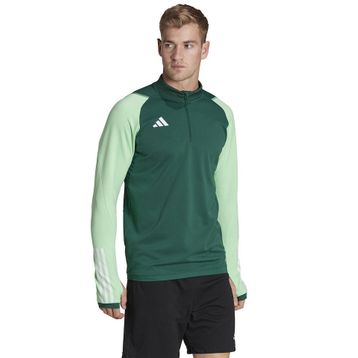 Adidas HU1308 Yeşil Tiro23 C Tr Top Erkek Futbol Uzun Kollu Antrenman Üstü