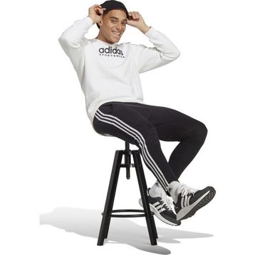 Adidas IC0044 Siyah Beyaz Erkek Eşofman Altı