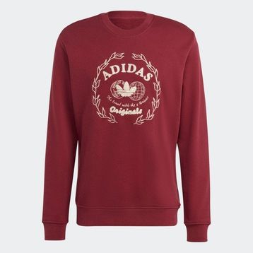 Adidas IC5770 Bordo Erkek Sweatshirt