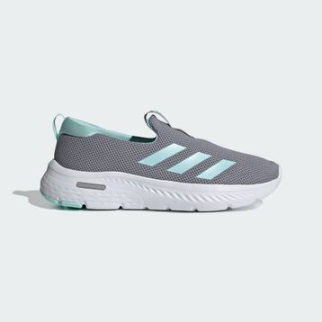 Adidas ID6514 Cloudfoam Move Lounger Gri Turkuaz Kadın Ayakkabı
