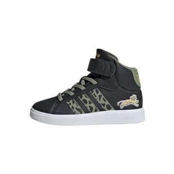 Adidas IF4094 Grand Court Mid Lion King K Carbon Unisex Spor Ayakkabı