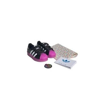 Adidas IG7002 001 Siyah Superstar LED Lights Comfort Closure C Çocuk Sneaker