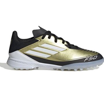Adidas IG9277 F50 League TF J Messi Sarı Erkek Çocuk Halı Saha Ayakkabısı