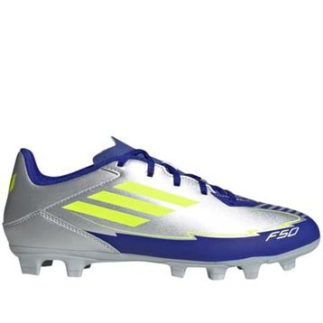 Adidas IH0916 F50 CLUB FG MG Messi Silvmt Syello Lucblu Unisex Spor Ayakkabı