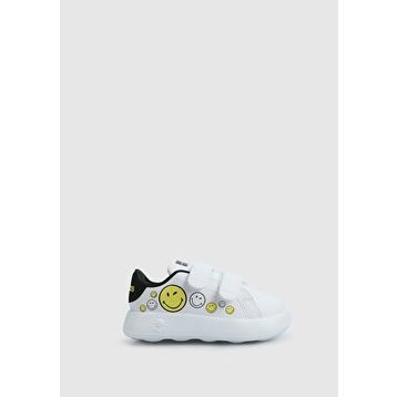 Adidas IH6257 Advantage Smiley CF Beyaz Bebek Spor Ayakkabı
