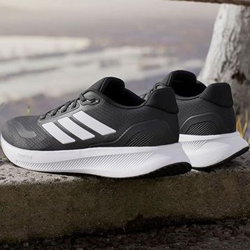 Adidas IH7759 Runfalcon 5 Beyaz - Siyah Kadın Spor Ayakkabı