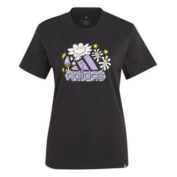 Adidas IJ7327 Siyah Kadın T-Shirt