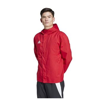 Adidas IK4009 ENT22 AW JKT Kırmızı Futbol Antrenman Erkek Yağmurluk