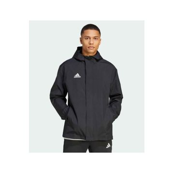 Adidas IK4010 ENT22 AW JKT Siyah Futbol Antrenman Erkek Yağmurluk