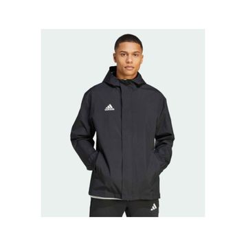 Adidas IK4010 ENT22 AW JKT Siyah Futbol Antrenman Erkek Yağmurluk