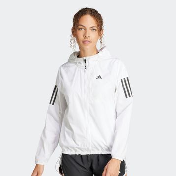 Adidas IK7445 Own The Run Beyaz Kadın Ceket