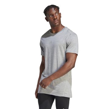 Adidas IL1966 ULT CTE MERINOT LGR Açık Gri Bisiklet Yaka Erkek T-Shirt