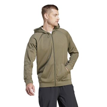 Adidas IM1768 M GG BL FZ HD Antrenman Haki Erkek Ceketi