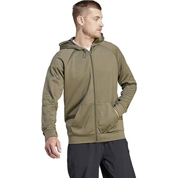 Adidas IM1768 M GG BL FZ HD Antrenman Haki Erkek Ceketi