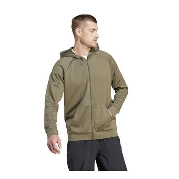 Adidas IM1768 M GG BL FZ HD Antrenman Haki Erkek Ceketi
