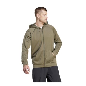 Adidas IM1768 M GG BL FZ HD Antrenman Haki Erkek Ceketi