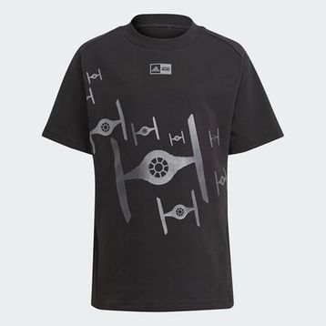 Adidas IM9519 Siyah X Star Wars ZNE T Günlük Çocuk T-shirt