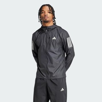 Adidas IN1483 Own the Run Siyah Erkek Koşu Ceket