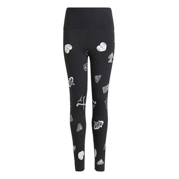 Adidas IN3302 Siyah JG BLUV LEG Günlük Çocuk Tayt