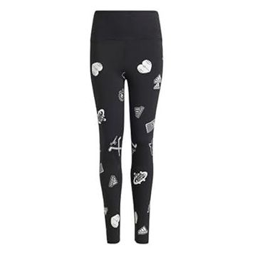 Adidas IN3302 Siyah JG BLUV LEG Günlük Çocuk Tayt