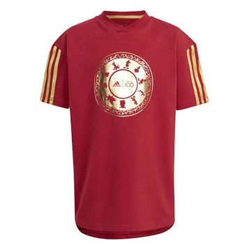 Adidas IN7306 Kırmızı LK DY 100 T Günlük Çocuk T-shirt