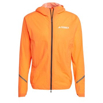Adidas IP1420 Turuncu Terrex XPR Light Rain Erkek Yağmurluk
