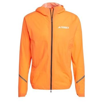 Adidas IP1420 Turuncu Terrex XPR Light Rain Erkek Yağmurluk