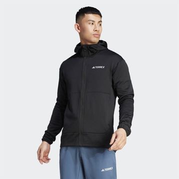 Adidas IQ3720 Terrex XPerior Light Fleece Turuncu Erkek Outdoor Ceketi