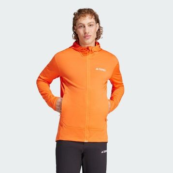 Adidas IQ3720 Terrex XPerior Light Fleece Turuncu Erkek Outdoor Ceketi