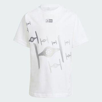 Adidas IS4556 Beyaz X Star Wars ZNE T Günlük Çocuk T-shirt